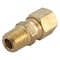 Homeplus+ ATC 3/16 in. Compression in. X 1/8 in. D MPT Brass Connector 6JC120110701012 - alternate 1